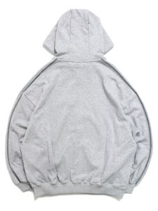 画像2: 【送料無料】PUMA ROSE T7 OVERSIZED FZ HOODIE TR-FL GRY HTR (2)