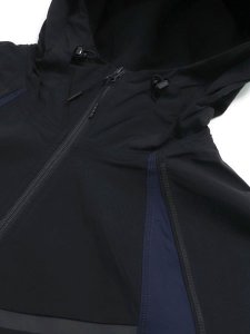 画像3: 【送料無料】NIKE TECH WVN PRO WR FZ JACKET-BLK/OBSIDIAN (3)