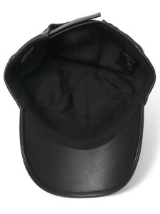 画像5: 【送料無料】SCHOTT LEATHER B.B CAP (5)