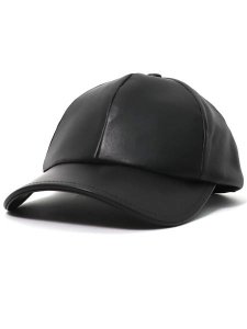 画像1: 【送料無料】SCHOTT LEATHER B.B CAP (1)