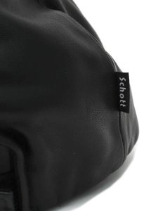 画像7: 【送料無料】SCHOTT LEATHER B.B CAP (7)
