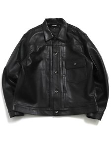 画像1: 【送料無料】SCHOTT SHEEP LEATHER 1ST TRACKER JACKET (1)