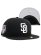 画像1: NEW ERA 59FIFTY CS PADRES 40TH U/GREY FB BLK/WHT (1)