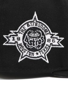 画像7: NEW ERA 59FIFTY CS ASTROS 1986 U/GREY FB BLK/WHT (7)