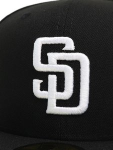 画像7: NEW ERA 59FIFTY CS PADRES 40TH U/GREY FB BLK/WHT (7)