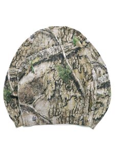 画像2: 【SALE】【送料無料】HUF REALTREE CREWNECK SWEATER (2)