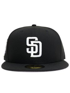 画像2: NEW ERA 59FIFTY CS PADRES 40TH U/GREY FB BLK/WHT (2)