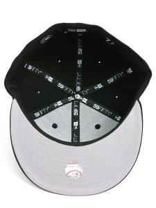 画像5: NEW ERA 59FIFTY CS METS U/GREY FB BLACK/WHITE (5)