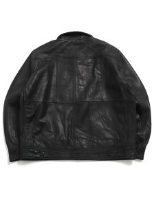画像2: 【送料無料】YOUSED LEATHER SPORTS JACKET 91B (2)