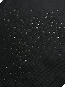 画像6: 【送料無料】GUAPI ALL BLACK STARRY SKY WAXED DENIM (6)