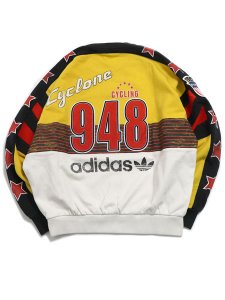 画像2: 【送料無料】ADIDAS WMNS CYCLING SWEATSHIRT-EQT YEL/CLOUD WH (2)