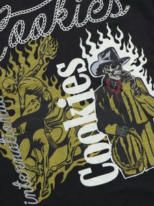 画像3: COOKIES CLOTHING MUERTE RODEO TEE BLACK (3)