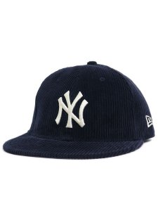 画像1: NEW ERA RC 9FIFTY LEATHER STRAP CORDUROY YANKEES (1)