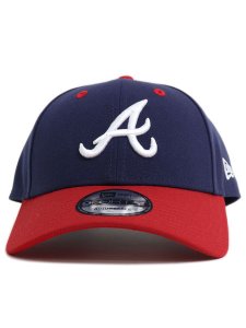 画像2: NEW ERA 9FORTY 2-TONE WOVEN LABEL BRAVES NAVY (2)