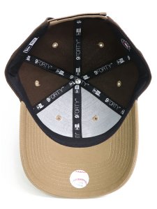 画像5: NEW ERA 9FORTY 2-TONE WOVEN LABEL PADRES WALNUT (5)