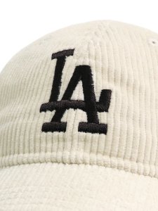 画像6: NEW ERA 9TWENTY CORDUROY DODGERS IVORY (6)