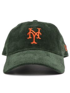 画像2: NEW ERA 9TWENTY CORDUROY METS GREEN (2)