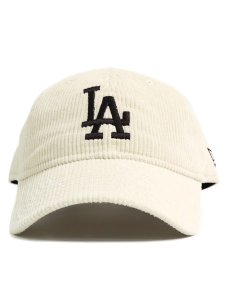 画像2: NEW ERA 9TWENTY CORDUROY DODGERS IVORY (2)