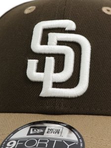 画像6: NEW ERA 9FORTY 2-TONE WOVEN LABEL PADRES WALNUT (6)