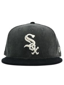 画像2: NEW ERA 59FIFTY CORDUROY WHITE SOX GREY (2)