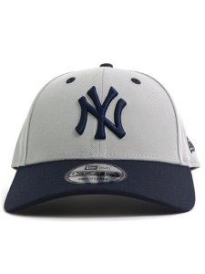画像2: NEW ERA 9FORTY 2-TONE WOVEN LABEL YANKEES GREY (2)