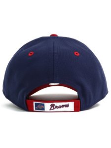 画像4: NEW ERA 9FORTY 2-TONE WOVEN LABEL BRAVES NAVY (4)