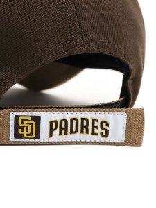 画像7: NEW ERA 9FORTY 2-TONE WOVEN LABEL PADRES WALNUT (7)