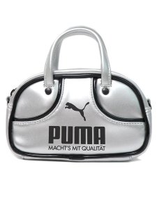 画像1: PUMA 1976 METALLIC MICRO GRIP BAG-GLACIAL GRAY (1)