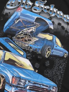 画像3: STREET WEAR SUPPLY LOWRIDER OLD SCHOOL TEE (3)
