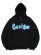 画像1: 【送料無料】COOKIES CLOTHING LOGO TWILL APPLIQUE ZIP HOODIE BLK/CBLUE (1)