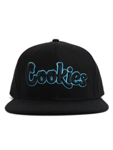 画像2: COOKIES CLOTHING OG MINT SNAPBACK HAT BLACK/COOKIES BLUE (2)