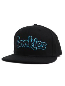画像1: COOKIES CLOTHING OG MINT SNAPBACK HAT BLACK/COOKIES BLUE (1)