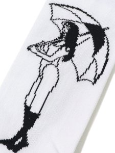 画像3: WHIMSY SOCKS REICO SOCKS WHITE (3)