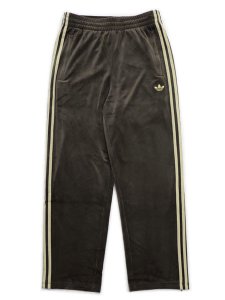 画像1: 【送料無料】ADIDAS FB TP VELOUR TRACK PANTS-DARK BROWN (1)