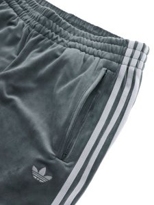画像3: 【送料無料】ADIDAS FB TP VELOUR TRACK PANTS-DARK GREY (3)