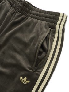 画像3: 【送料無料】ADIDAS FB TP VELOUR TRACK PANTS-DARK BROWN (3)