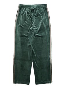 画像2: 【送料無料】ADIDAS FB TP VELOUR TRACK PANTS-SHADOW GREEN (2)