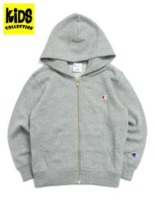 画像1: 【KIDS】CHAMPION KIDS US COTTON ZIP HOODED SWEATSHIRT (1)