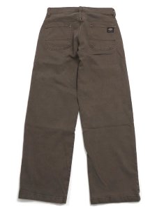 画像2: 【送料無料】DICKIES WINGVILLE LOOSE JEANS-BROWN TINT WASH (2)