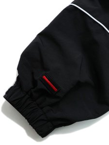 画像8: 【送料無料】FUBU NYLON TRACK JACKET BLACK (8)