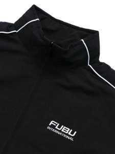 画像3: 【送料無料】FUBU NYLON TRACK JACKET BLACK (3)