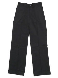画像1: DICKIES 247 REGULAR FIT WORK PANTS-BLACK (1)