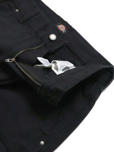 画像4: 【送料無料】DICKIES DOUBLE KNEE CANVAS CARPENTER-BLACK (4)