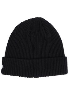 画像2: NEW ERA CUFF KNIT RIB-BLACK/SNOW WHITE (2)