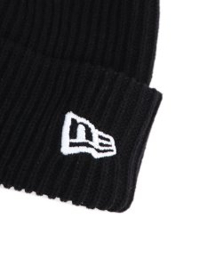 画像3: NEW ERA CUFF KNIT RIB-BLACK/SNOW WHITE (3)