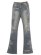 画像1: 【送料無料】GUAPI VINTAGE BLUE DISTRESSED CROSS DENIM (1)