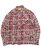 画像1: 【送料無料】GUAPI VINTAGE RED STARS FLANNEL JACKET (1)