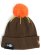 画像1: NEW ERA POM PON KNIT GORO BROWN (1)
