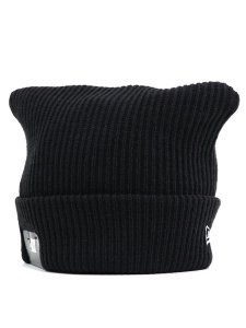 画像1: NEW ERA SQUARE RIB KNIT BLACK (1)