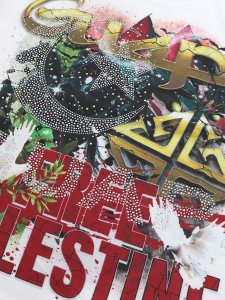 画像3: 【送料無料】GUAPI WHITE FREE PALESTINE TEE (3)